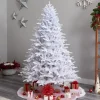 Sale The Holiday Aisle 7' 6" H White Realistic Artificial Fir Cashmere Christmas Tree With 964 Led Lights