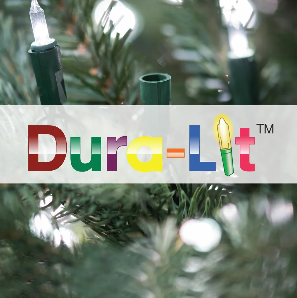 Clearance The Holiday Aisle 7.5' Green Artificial Christmas Tree With 250 Clear/White Lights