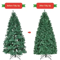 Hot The Holiday Aisle 7' Green Pine Artificial Christmas Tree With 300 Clear/White Lights