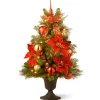 Outlet The Holiday Aisle 3' Green Pine Artificial Christmas Tree With 50 Clear/White Lights