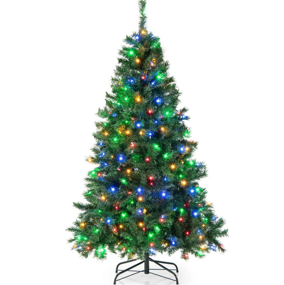 Cheap The Holiday Aisle 6' Green Realistic Pvc Pine Christmas Tree With 260 Led