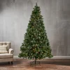 Sale The Holiday Aisle 9' Green Spruce Artificial Christmas Tree With 750 Clear Lights