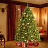 Outlet The Holiday Aisle 7.5' Green Spruce Artificial Christmas Tree With 700 Clear & White Lights