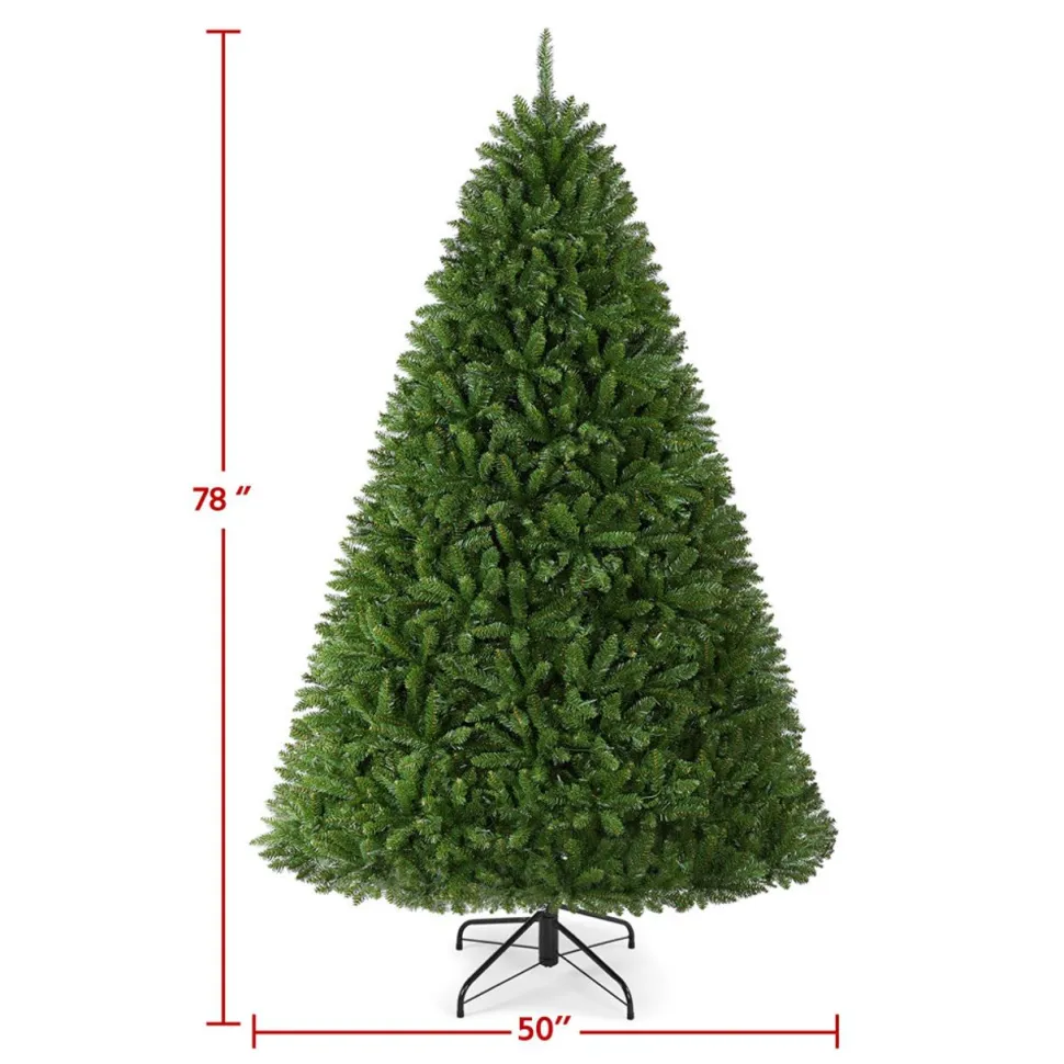 Outlet The Holiday Aisle 7.5' Green Spruce Artificial Christmas Tree With 700 Clear & White Lights