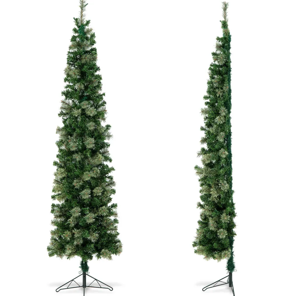Online The Holiday Aisle 84" H Green Pine Christmas Tree With 150 Led Lights