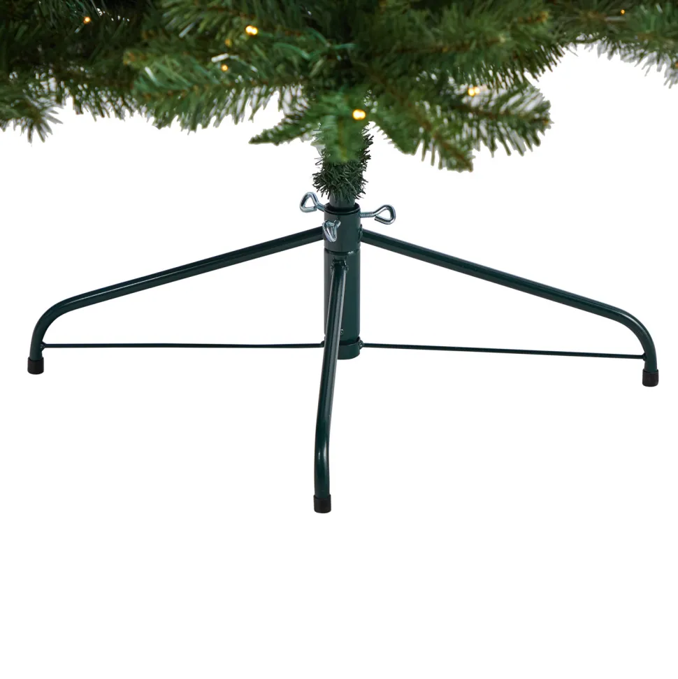 Fashion The Holiday Aisle 8' H Green Realistic Artificial Spruce Cashmere Christmas Tree With 280 Led Lights