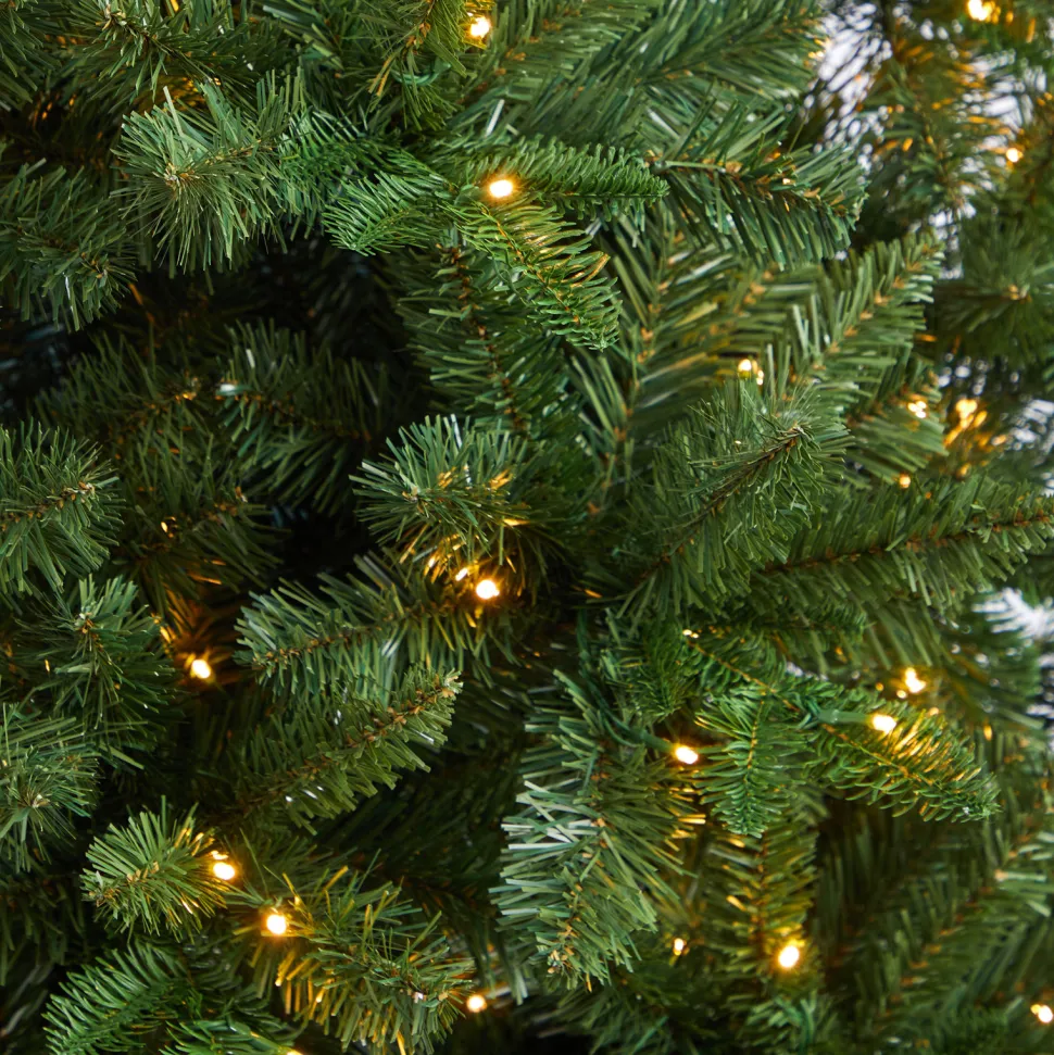 Fashion The Holiday Aisle 8' H Green Realistic Artificial Spruce Cashmere Christmas Tree With 280 Led Lights