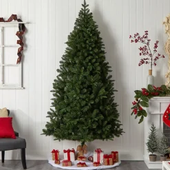 Fashion The Holiday Aisle 8' H Green Realistic Artificial Spruce Cashmere Christmas Tree With 280 Led Lights