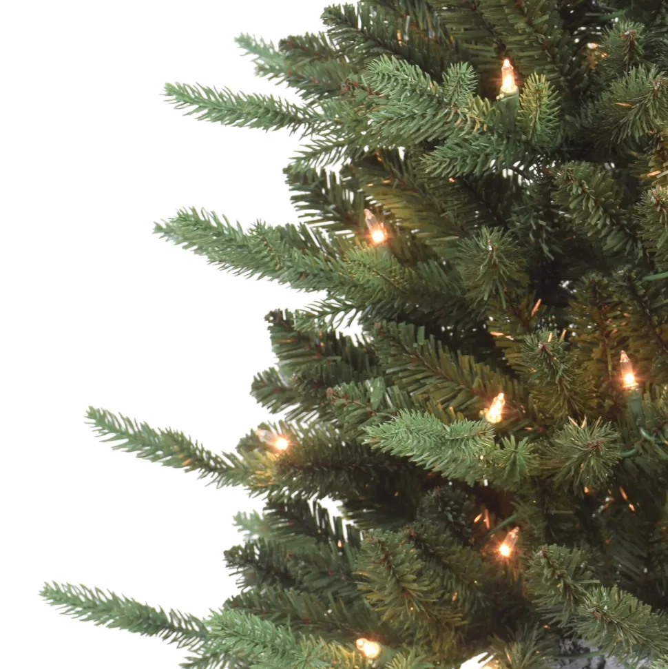 Online The Holiday Aisle 3' H Green Realistic Artificial Pine Christmas Tree With 50 Lights