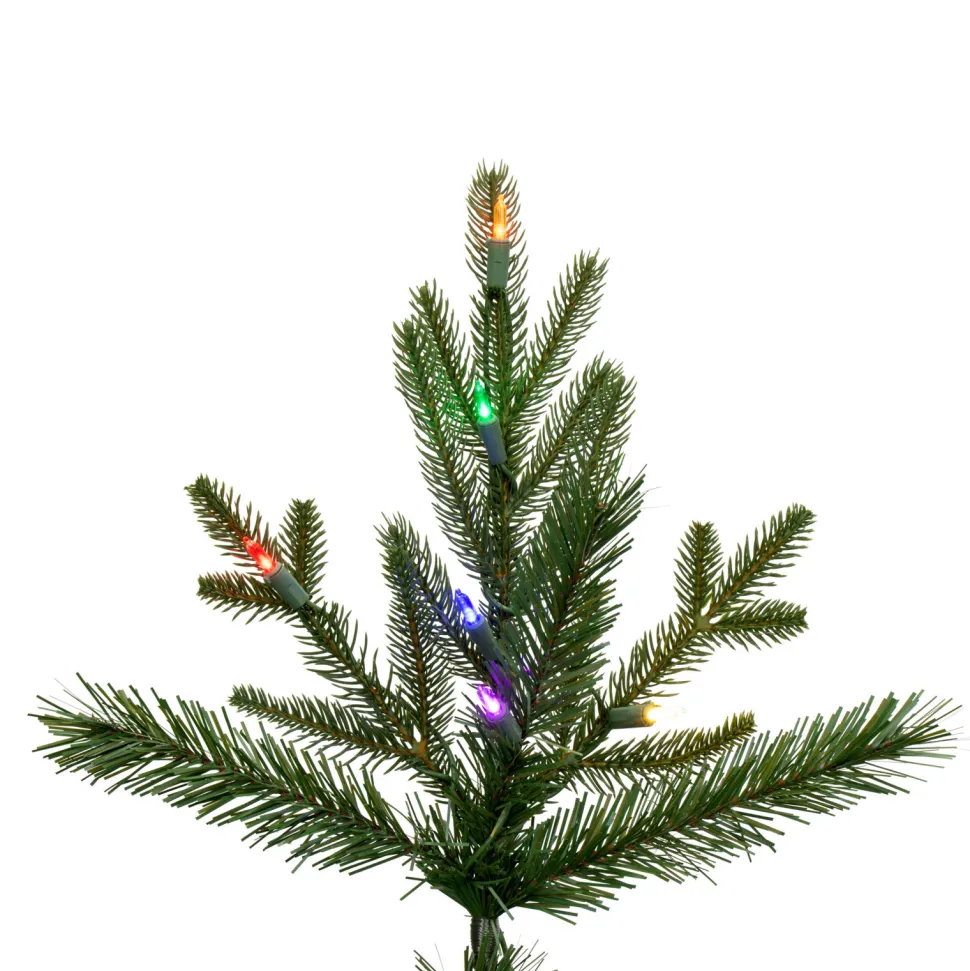 Discount The Holiday Aisle 90'' H Green Realistic Fir Christmas Tree With 700 Led Lights