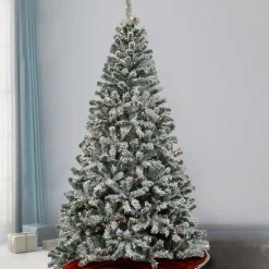 Shop The Holiday Aisle 90'' H Green Spruce Christmas Tree With 700 Led Lights