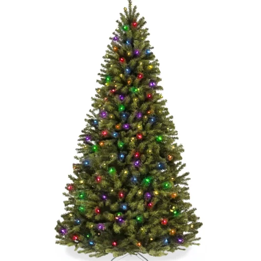 Hot The Holiday Aisle 6' H Green Tree Family Christmas Tree 250 Lights Led