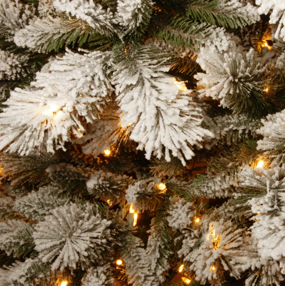 New The Twillery Co. 7'6" H Slender White Pine Christmas Tree With 500 Lights