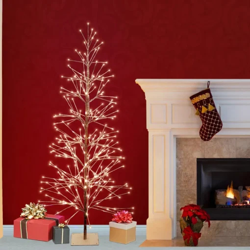 Flash Sale The Holiday Aisle 5.9' Lighted Artificial Cedar Christmas Tree