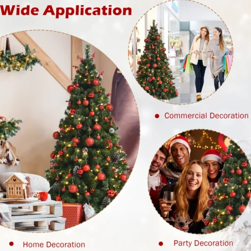 Cheap The Holiday Aisle 6' Lighted Artificial Christmas Tree