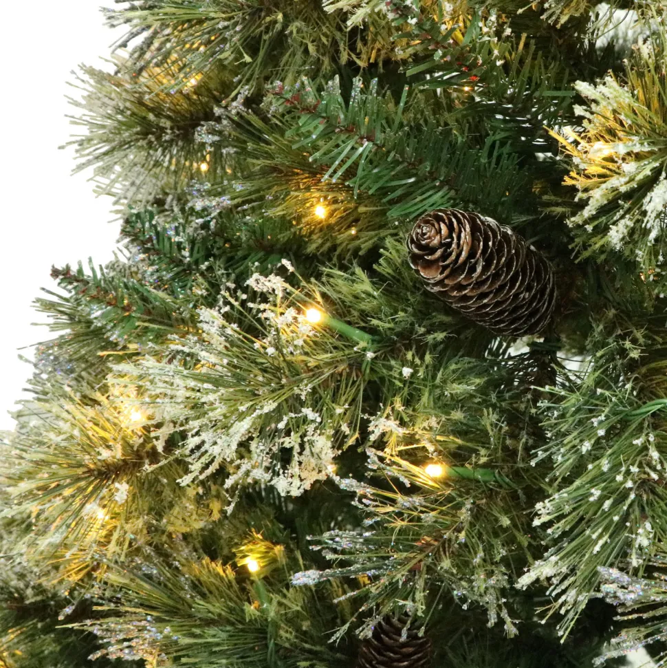 New The Holiday Aisle 90'' Lighted Artificial Christmas Tree