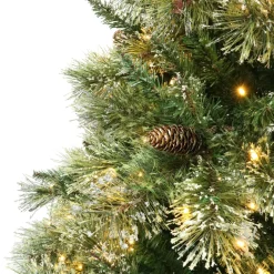 New The Holiday Aisle 90'' Lighted Artificial Christmas Tree