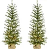 Flash Sale The Holiday Aisle 4' Lighted Artificial Fir Christmas Tree - Stand Included