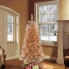 Discount The Holiday Aisle 4.5' Rose Gold Spruce Artificial Christmas Tree With 150 Clear/White Lights
