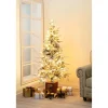 Best The Holiday Aisle 5.21' White Fir Artificial Christmas Tree With 120 Clear/White Lights