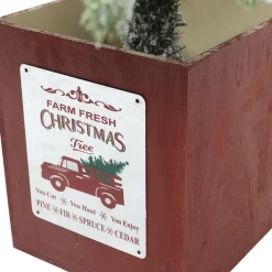 Best The Holiday Aisle 5.21' White Fir Artificial Christmas Tree With 120 Clear/White Lights