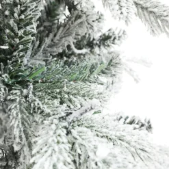 Best The Holiday Aisle 5.21' White Fir Artificial Christmas Tree With 120 Clear/White Lights