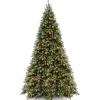 Outlet The Holiday Aisle Adrihana 12' Green Artificial Christmas Tree With 1400 Clear/White Lights
