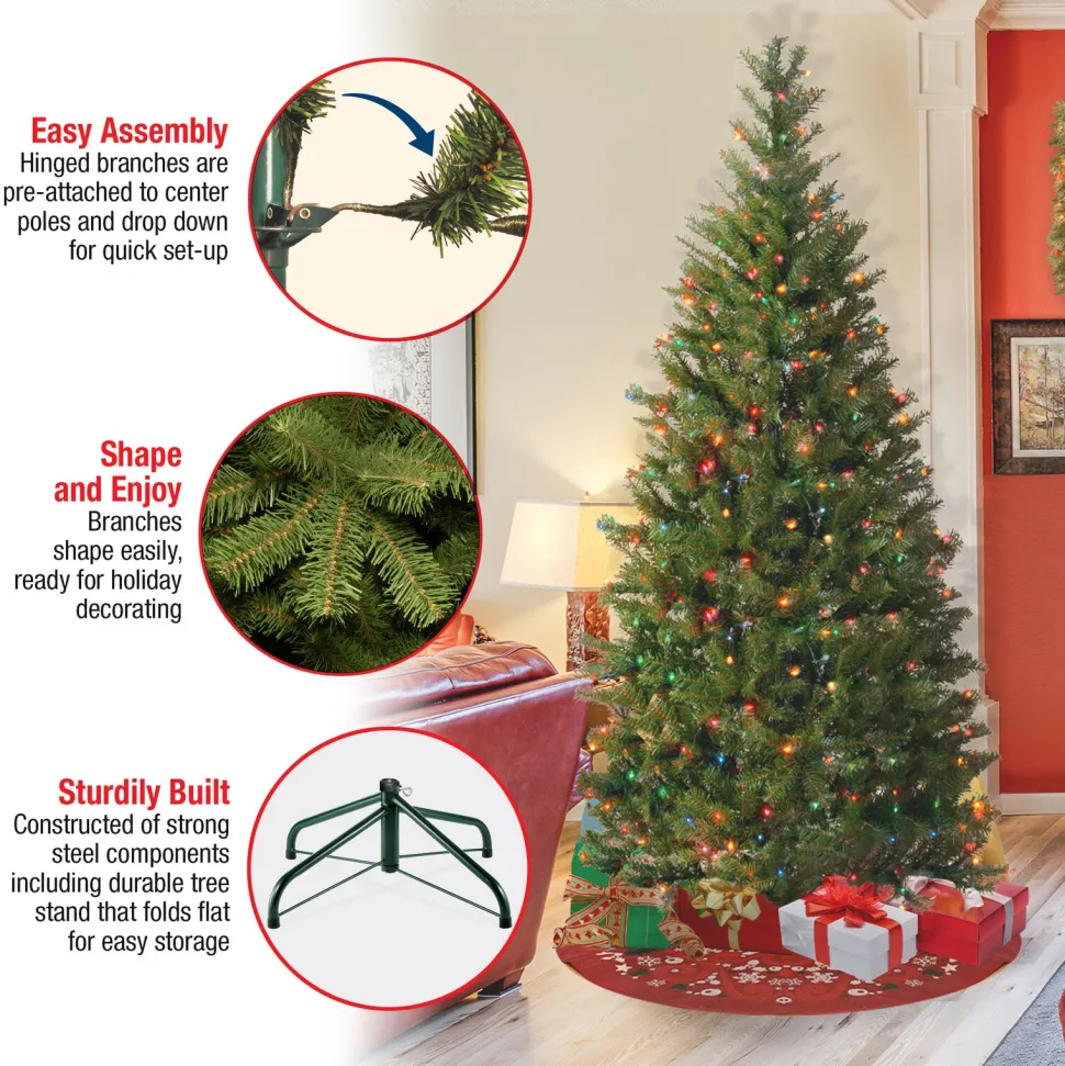 Hot The Holiday Aisle Aspen Green Realistic Artificial Spruce Christmas Tree