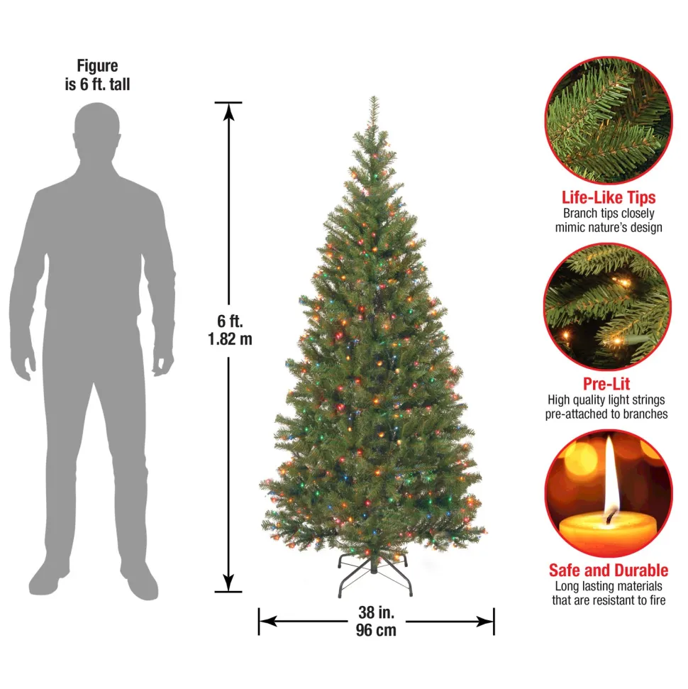 Hot The Holiday Aisle Aspen Green Realistic Artificial Spruce Christmas Tree