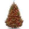 Fashion Red Barrel Studio Baldrik 6.5' Green Spruce Christmas Tree With 650 Clear/White Lights