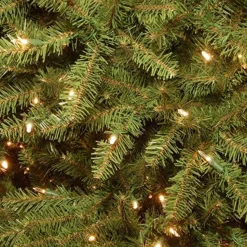 Clearance The Holiday Aisle Dunhill Fir 6'6'' H Slender Green Realistic Artificial Fir Christmas Tree With 500 Lights