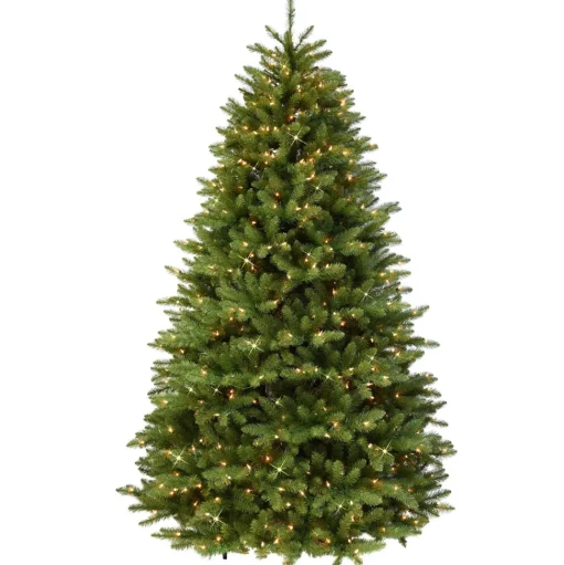Flash Sale The Holiday Aisle Fraser 7.5' Green Artificial Fir Christmas Tree With 750 Cool White Lights