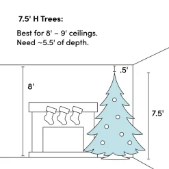 Clearance Andover Mills Galarza Mixed Country Pine Artificial Christmas Tree