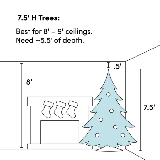 Clearance Andover Mills Galarza Mixed Country Pine Artificial Christmas Tree
