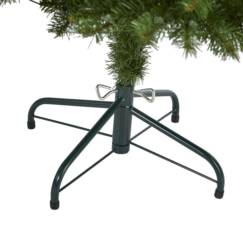 New The Holiday Aisle Green Artificial Pine Cashmere Christmas Tree With Incandescent Lights