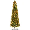 Store The Holiday Aisle Green Pine Artificial Christmas Tree With Clear/White Lights