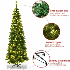 Hot The Holiday Aisle Green Pine Artificial Christmas Tree