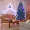 Discount The Holiday Aisle Green Realistic Artificial Cashmere Christmas Tree With Led Lights