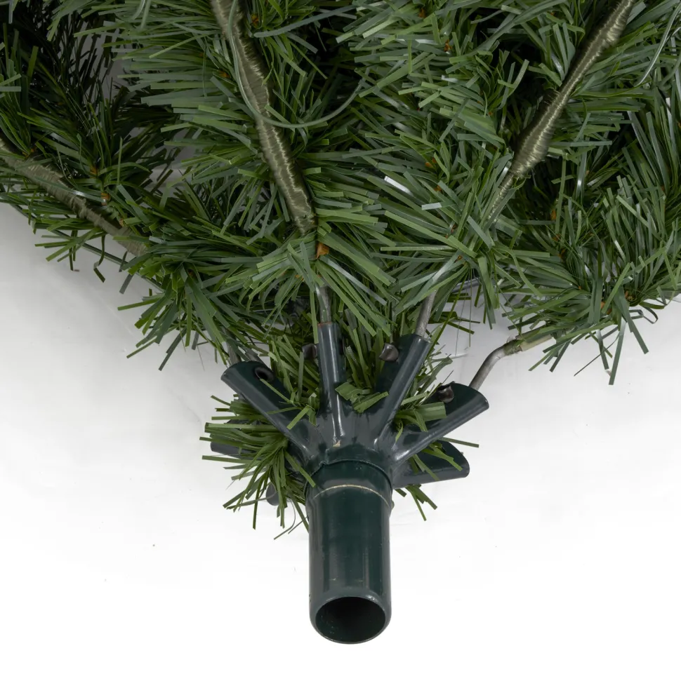 Clearance The Holiday Aisle Home Heritage Pine 7 Ft Artificial Half Christmas Tree Prelit W/ 150 Led Lights