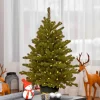 Flash Sale Andover Mills Kiara 36" H Green Artificial Christmas Tree With 100 Lights