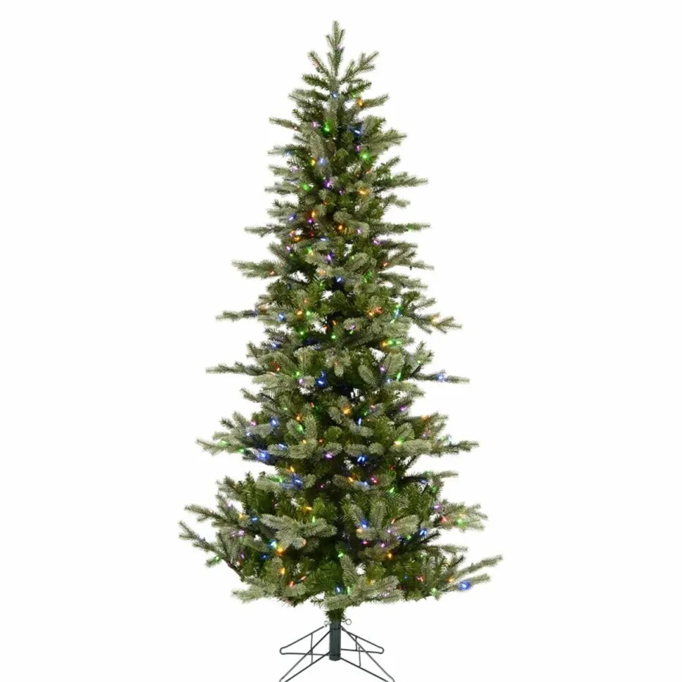 Hot The Holiday Aisle Kippen 7' Green Spruce Artificial Christmas Tree With 500 Lights