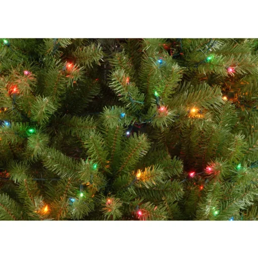 Clearance Three Posts North Valley Lighted Artificial Spruce Christmas Tree