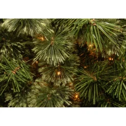 Discount The Holiday Aisle Omorodion 7.5' Green Pine Artificial Christmas Tree With 750 Clear/White Lights