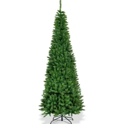 Online The Holiday Aisle Pencil 7.5' Green Fir Artificial Christmas Tree With Multi-Color Lights