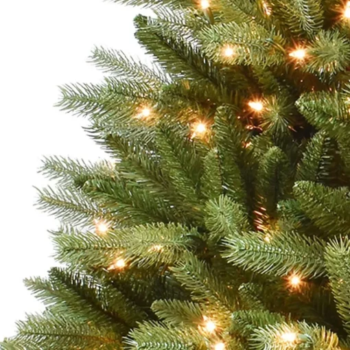 Best Sale The Holiday Aisle Pre-Lit Douglas Premier Green Fir Artificial Christmas Tree With Clear/White Lights