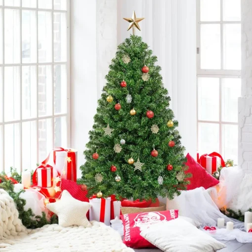 Store The Holiday Aisle Pre-Lit Green Spruce Artificial Christmas Tree