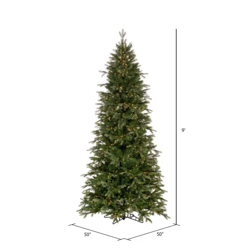 Outlet Vickerman Artificial Slim Douglas Fir Christmas Tree