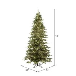 Discount Vickerman Kamas Fraiser Fir Artificial Color Changing Christmas Tree