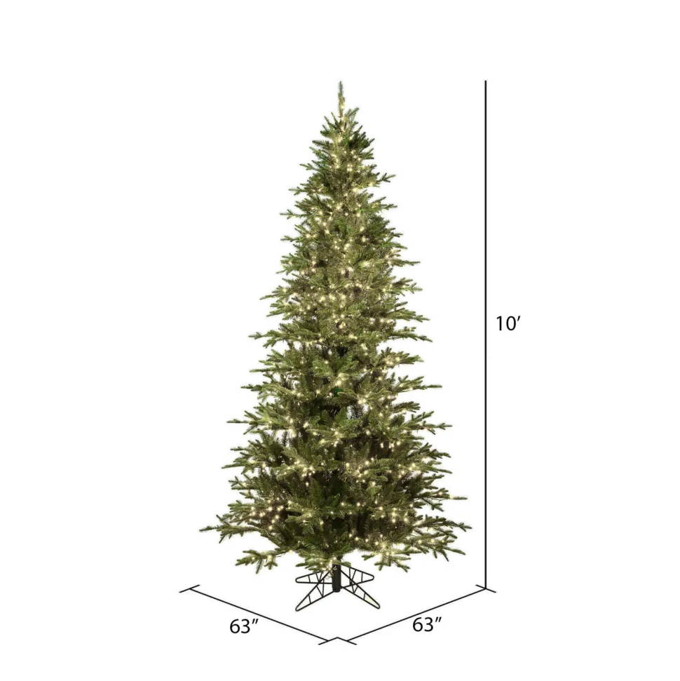 Discount Vickerman Kamas Fraiser Fir Artificial Color Changing Christmas Tree